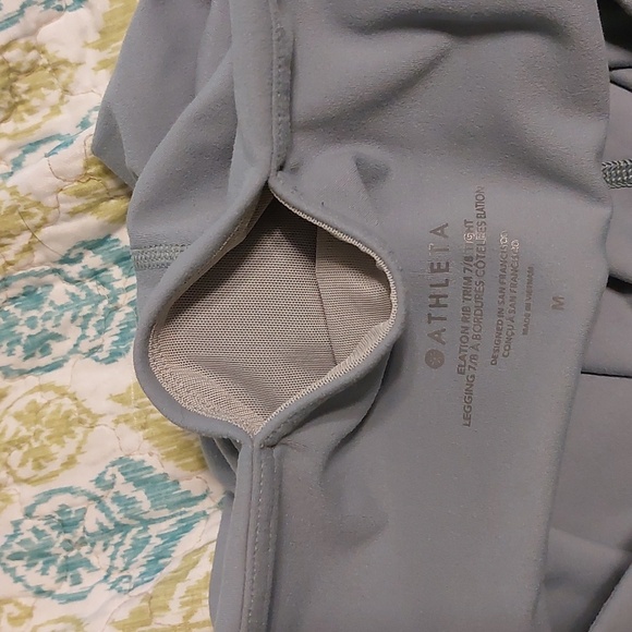 Athleta Elation Rib Trim 7/8 Tight - Picture 7 of 7
